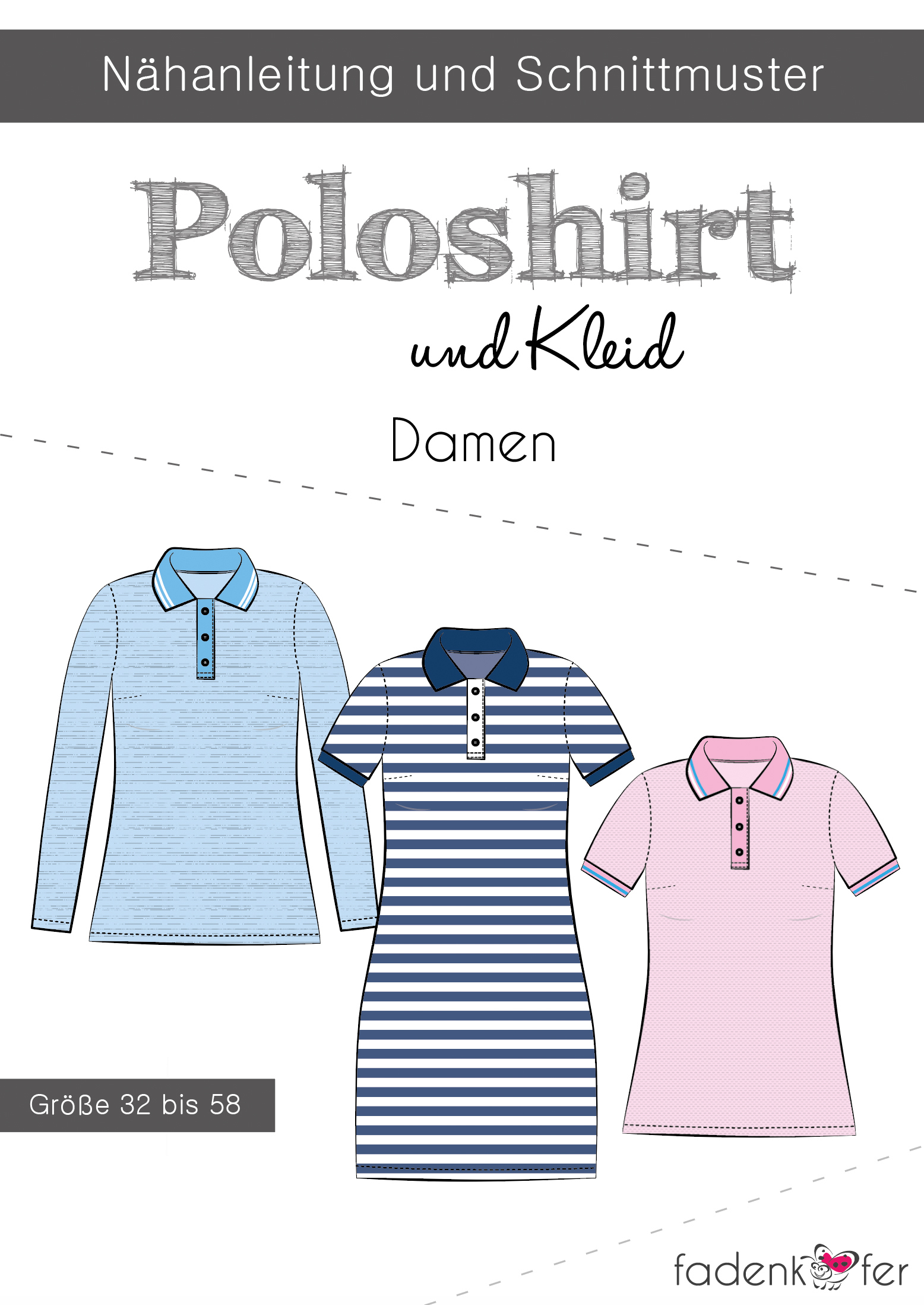 Paberlõige - naiste polosärk ja kleit "Poloshirt & Kleid"