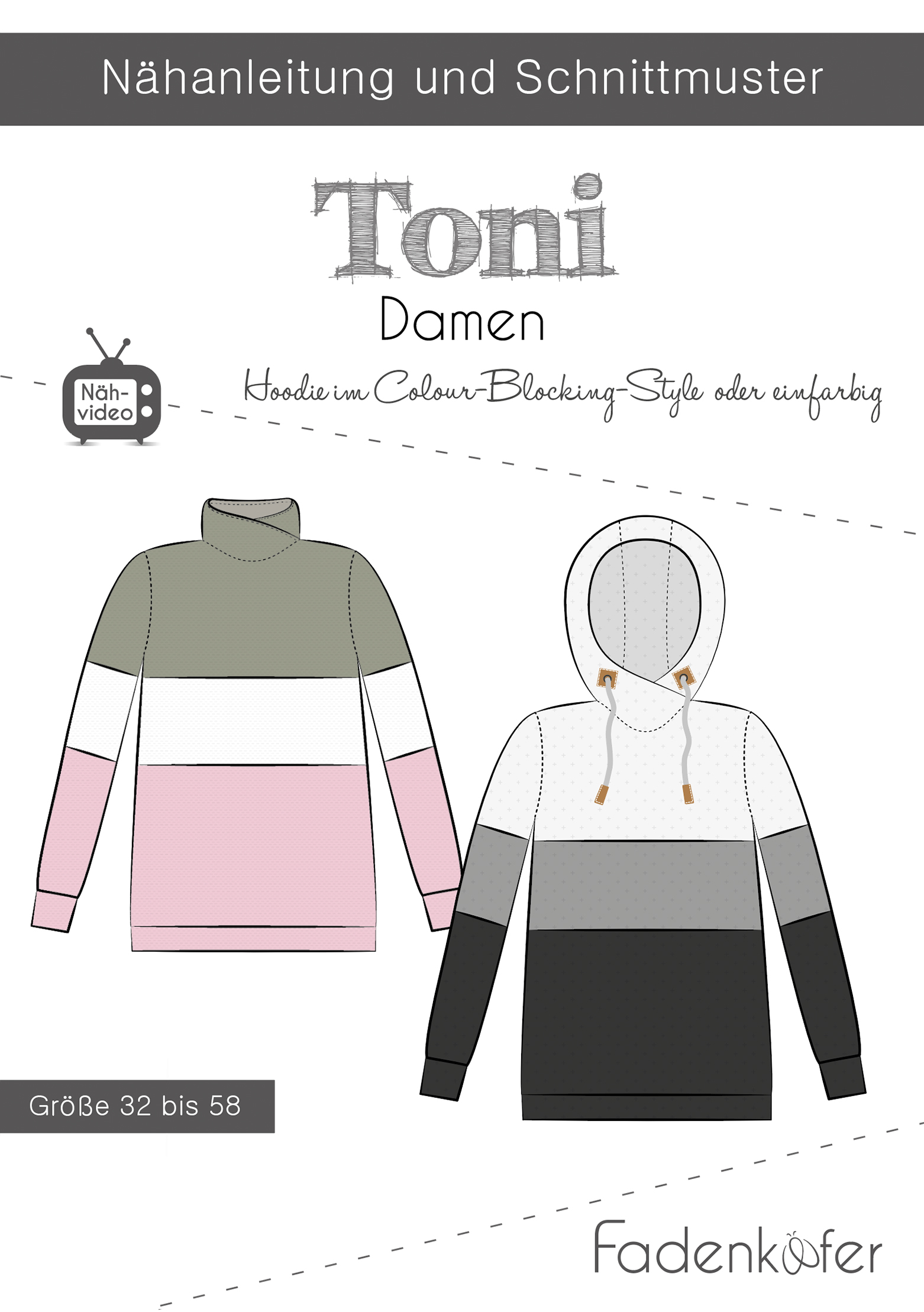 Paberlõige - naiste dressipluus "Toni"
