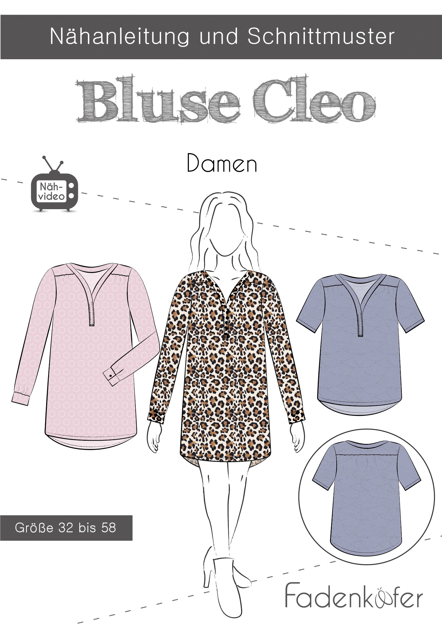Paberlõige - naiste särk-kleit Cleo