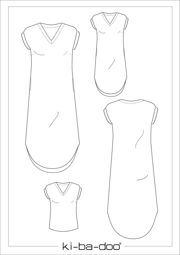 Paberlõige - trikotaažist maxikleit Lynna, Ki-ba-doo