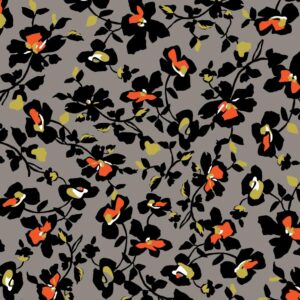 Micro Scuba - oranžikad õied, kahkiroheline