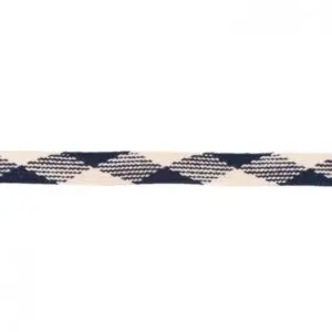 Puuvillane pael - must-valge