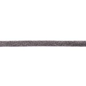 Puuvillane pael - lame, 17mm, tumehall, meleeritud