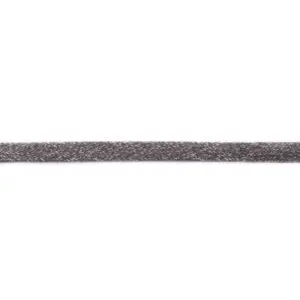 Puuvillane pael - lame, 17mm, tumehall, meleeritud