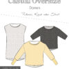 Paberlõige - naiste vabaja pluus "Casual Oversize"