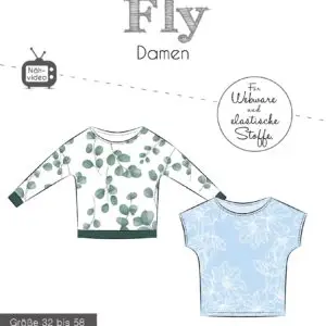 Paberlõige - naiste pluus "Fly"