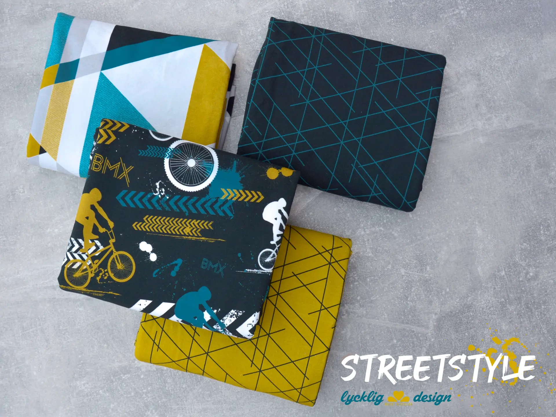 Dressiriie, aasaline - BMX, sinepikollane (Street Style by Lycklig Design) - Pilt 4