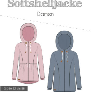 Paberlõige - naiste softshelljakk, Softshelljacke