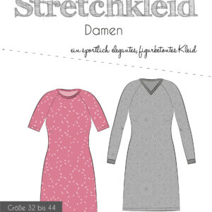 Paberlõige - naiste kleit "Stretchkleid Carolin"