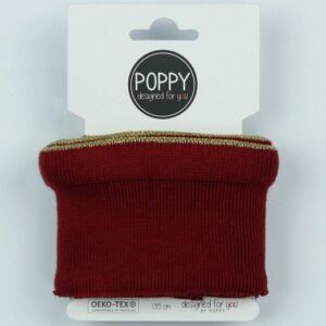 Valmis soonik - bordoo punane kuldse satsiga