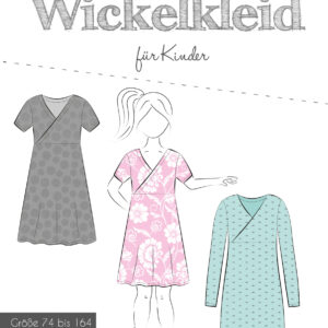 Paberlõige - laste kleit "Wickelkleid"
