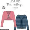 Paberlõige - laste boolero, kardigan "Zoe"