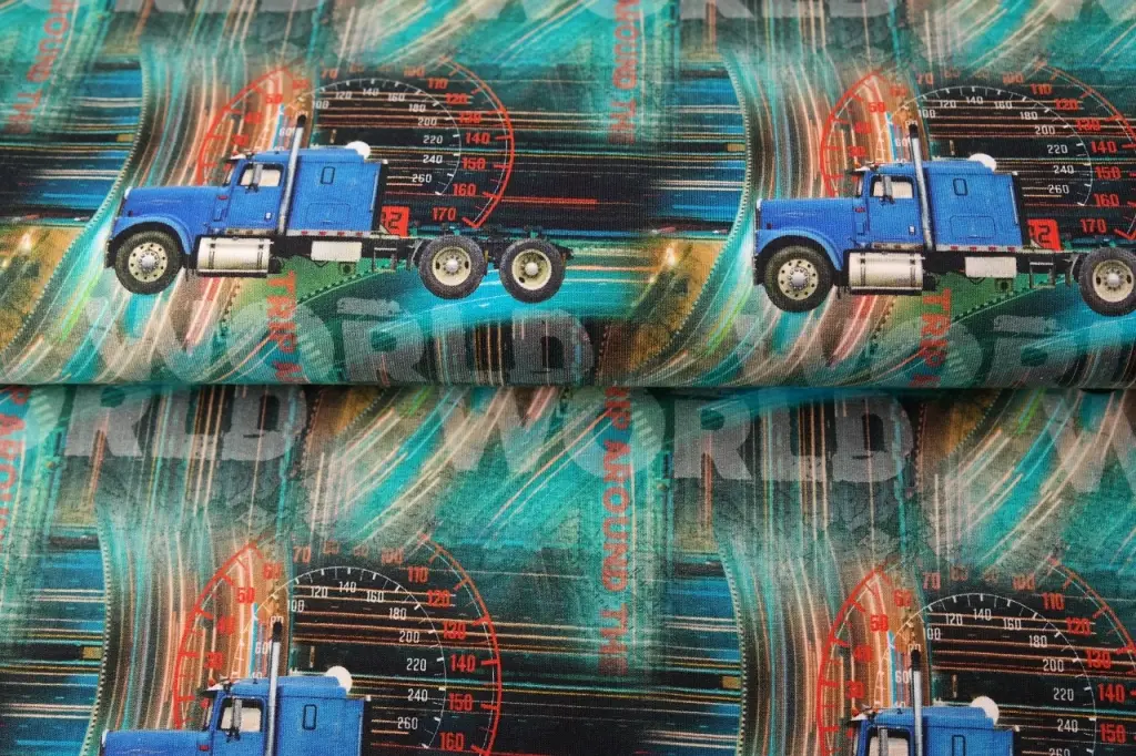 Digiprint trikotaaž - veoauto