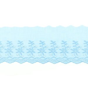 Broderiipits - helesinine, 9cm