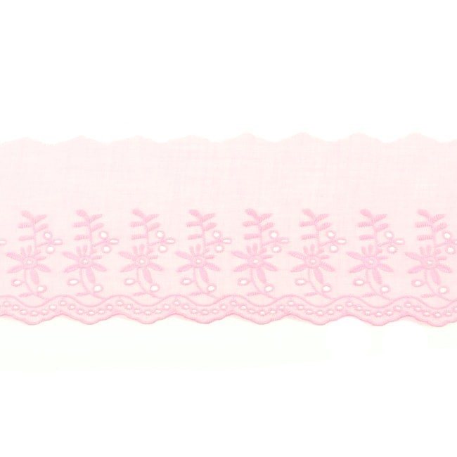 Broderiipits - roosa, 9cm
