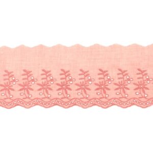 Broderiipits - tume vanaroosa, 9cm