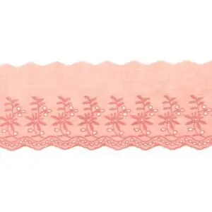 Broderiipits - tume vanaroosa, 9cm