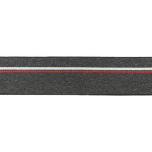 Pesukumm - tumehall meleeritud punase joonega