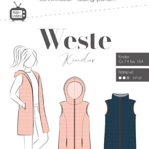 Paberlõige - laste vest Weste