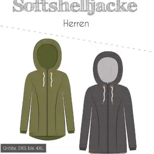 Paberlõige - meeste jope, jakk Softshelljacke