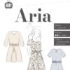 Paberlõige - naiste kleit Aria