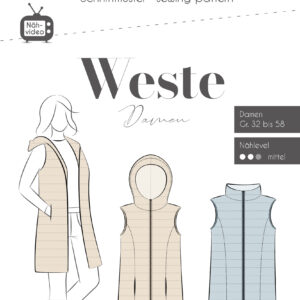 Paberlõige - naiste vest