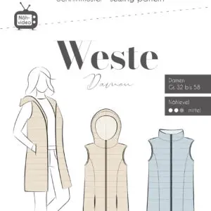 Paberlõige - naiste vest