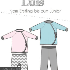 Paberlõige - beebiriiete komplekt "Luis"