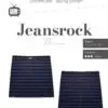 Paberlõige - naiste teksaseelik "Jeansrock"