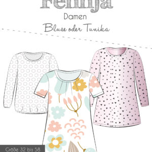 Paberlõige - naiste pluus, tuunika "Fennja"