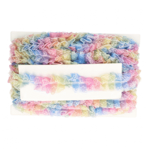 Plisseeritud pits - mitmevärviline