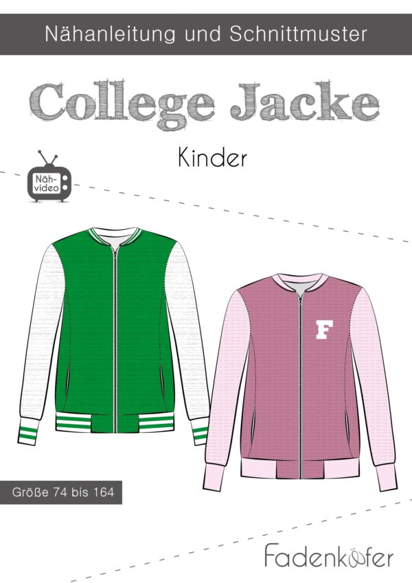 Paberlõige - laste jakk College Jacke