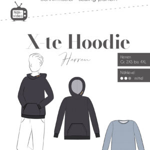 Paberlõige - meeste dressipluus X-te hoodie