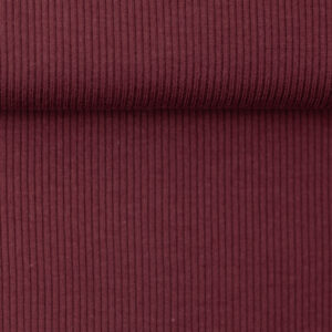 Ribiline trikotaaž - bordoopunane