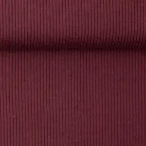 Ribiline trikotaaž - bordoopunane