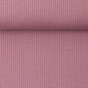 Ribiline trikotaaž - tume vanaroosa