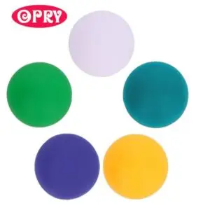 Opry silikoonist helmed, kerad, rohelised, 5tk