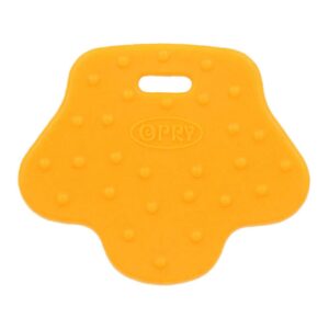 Opry silikoonist närimisrõngas, kollane, 2tk