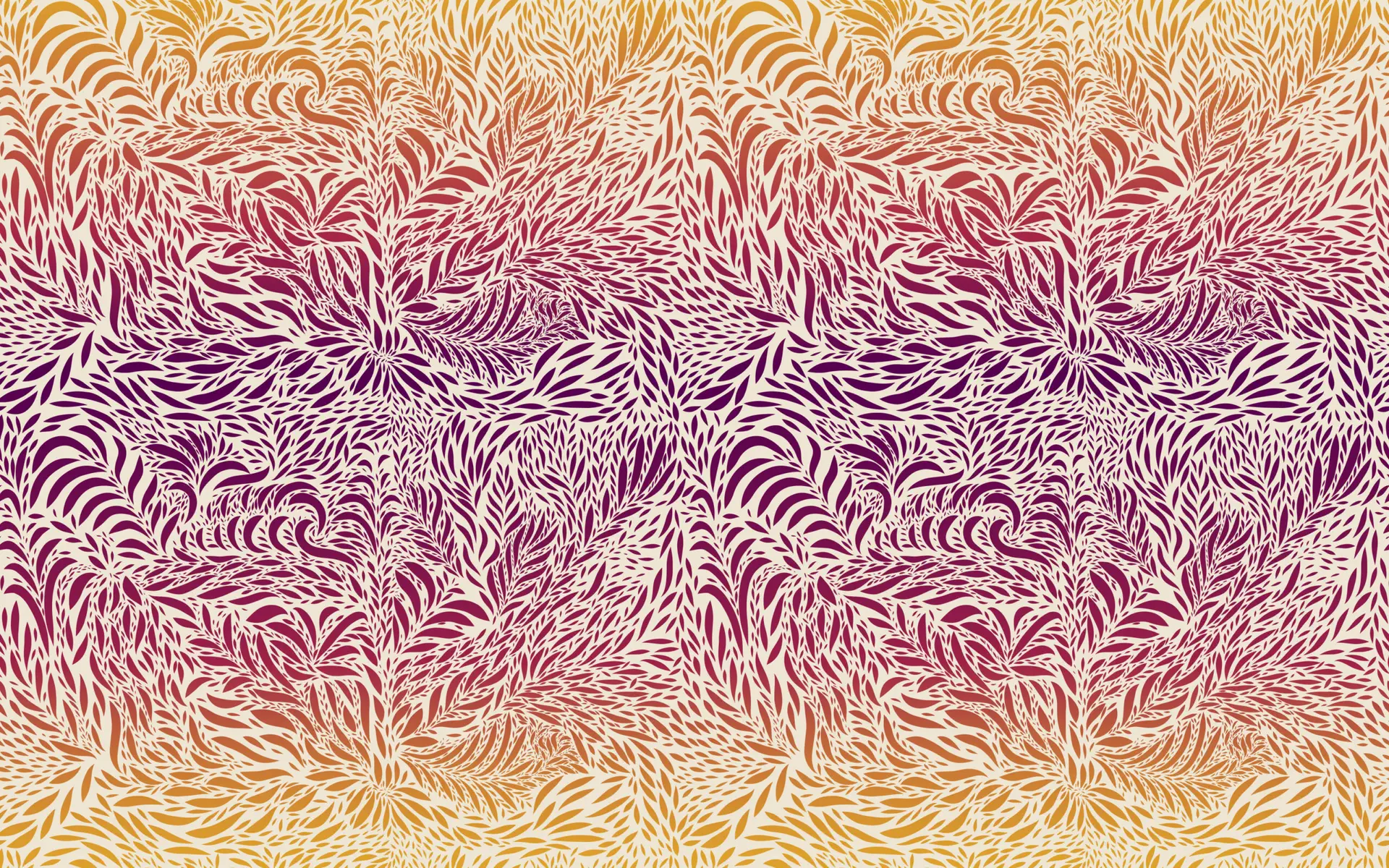 Digiprint trikotaaž - Breeze by Bienvenido Colorido, kollane-lillakas