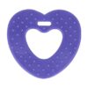 Opry silikoonist närimisrõngas, süda, tumesinine, 2tk