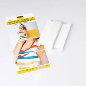 Vlieseline Seam Tape Flexible, õmblusteip venivatele kangastele, 15mm x 5m, valge