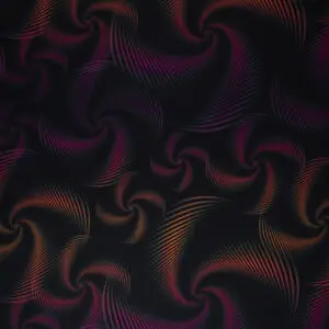 Softshell - Twirl Lines, lilla-kollane