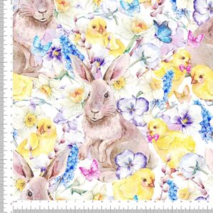 Digiprint trikotaaž - lihavõttejänes