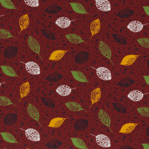 Modaal dressiriie - lehed, punane