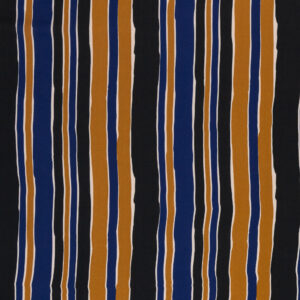 Viskooskangas - triibud, sinine-sinepikollane