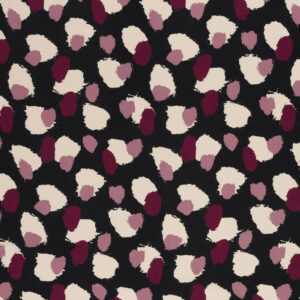 Viskooskangas - mummud mustal, bordoopunane