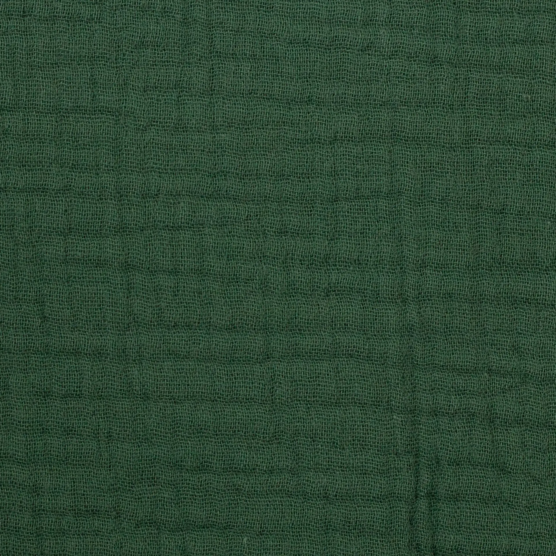 Puuvillakrepp, musliin - smaragdroheline - Pilt 2