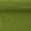 Puuvillakrepp, musliin - salatiroheline