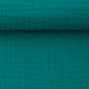 Puuvillakrepp, musliin - petrooliroheline