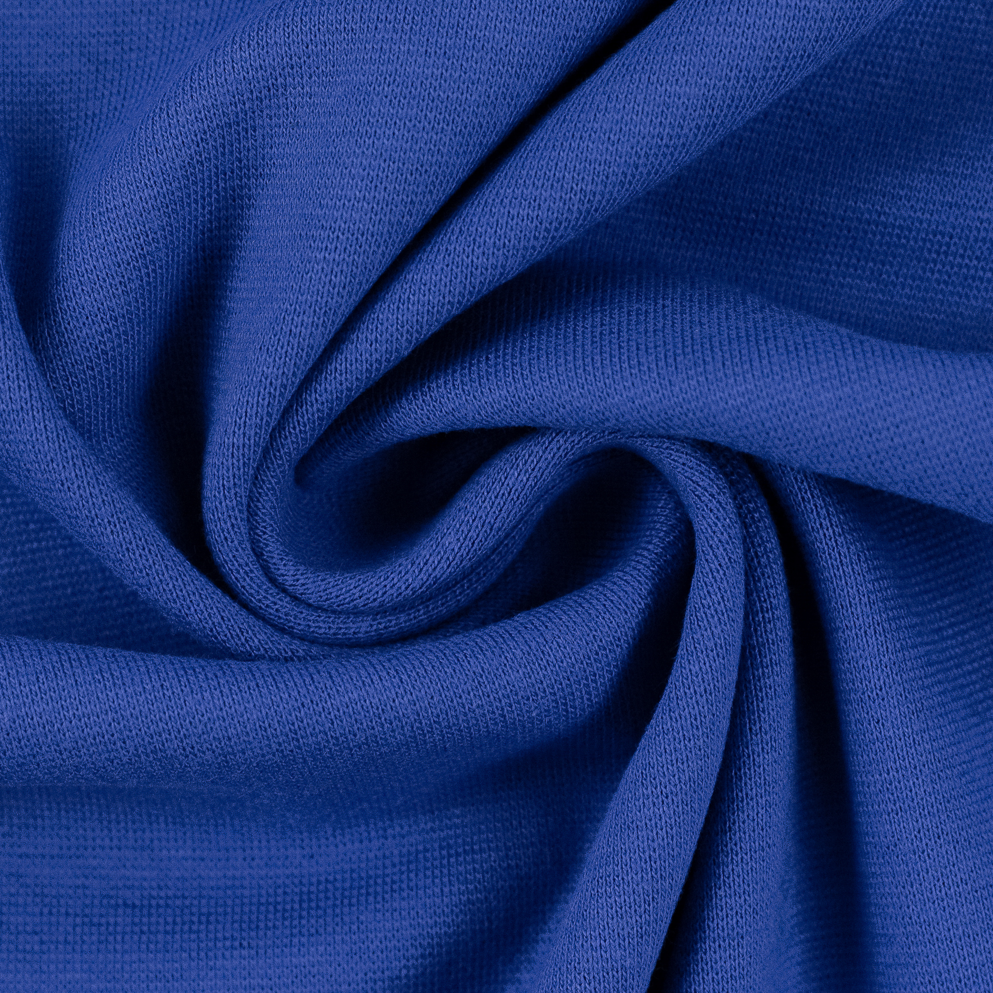 Puuvillane trikotaaž - sügavsinine (royal blue)